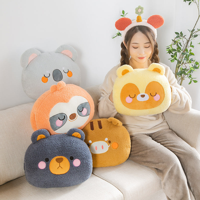 Pluizig bos maatje handwarmer knuffel collectie | beperkt voorraad