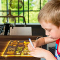 Hollevo™ Oplichtend LED-whiteboard met inklapbare standaard