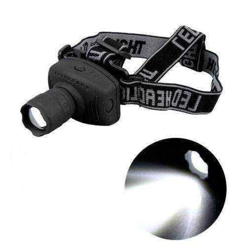 Mini LED zoomfunctie hoofdlamp – zoomfunctie hoofd zaklamp licht fiets rijden lamp voor kamperen