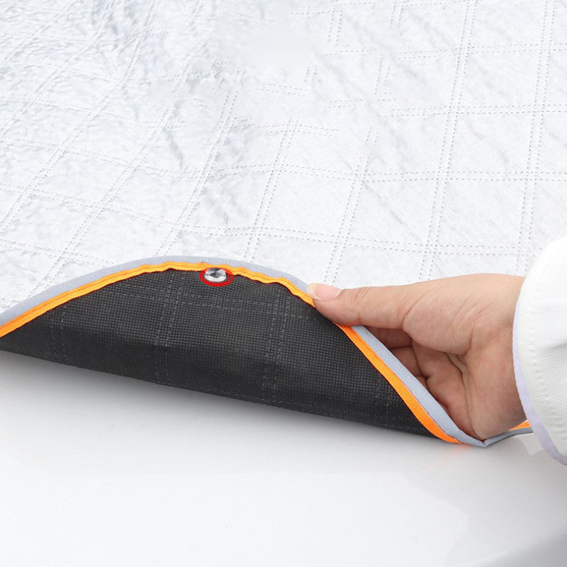 Hollevo™ Magnetische sneeuwhoes voor je voorruit met spiegelbescherming