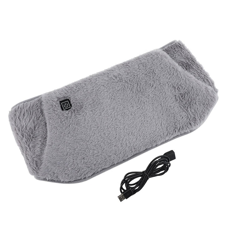 USB oplaadbaar hand &amp; taille verwarmer | zacht fluweel, 3 warmtestanden &amp; draagbaar voor thuis, kantoor &amp; buiten gebruiken