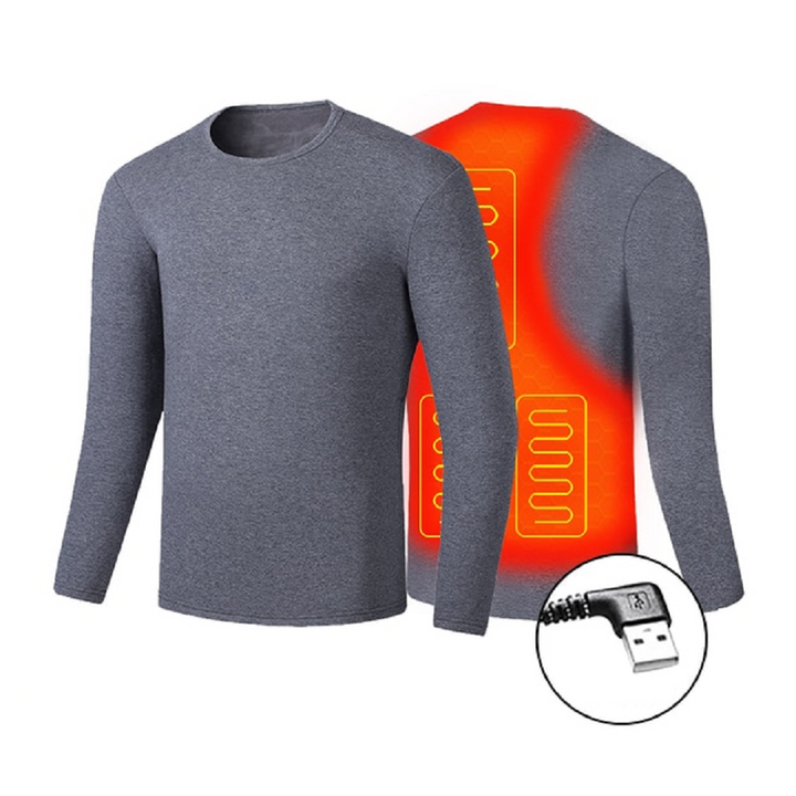 Hollevo™ Verwarmd thermisch ondergoed met USB en platte naden