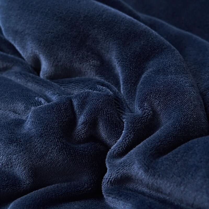 Omkeerbaar sherpa fleece deken voor bed en bank