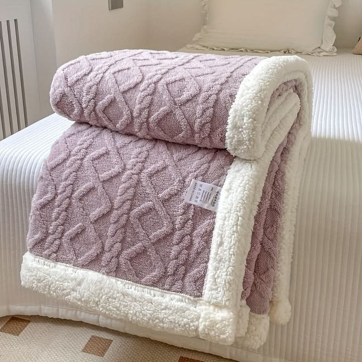 Zacht comfort deken voor bed, bank, en reizen