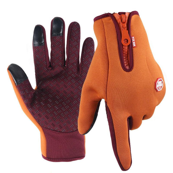 Hollevo™ Dunne thermohandschoenen met touchscreen en antislipgrip