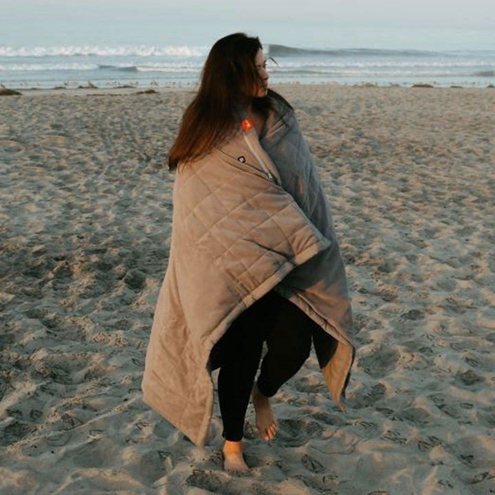 Hollevo™ Warmtedeken op accu met 3 zones en tot 10 uur warmte