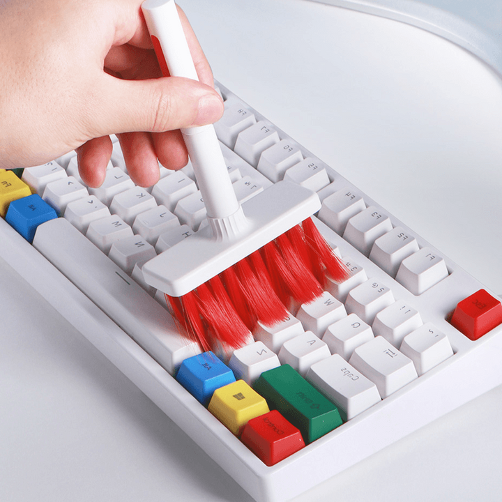 5-in-1 schoonmaakset voor toetsenbord en oordopjes met keycap-trekker