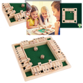 Hollevo™ Houten dobbelspel voor kinderen en volwassenen – spelend rekenen