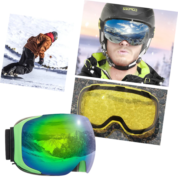 Sneeuw skibril met lens bundle