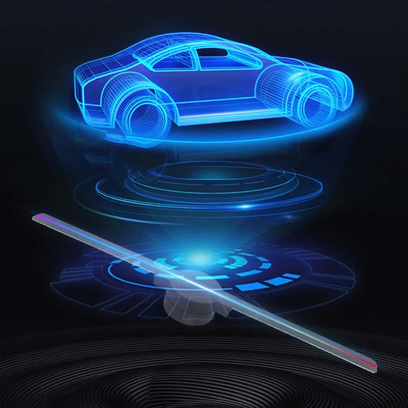 Hollevo™ 3D-hologram ledventilator met instelbare helderheid