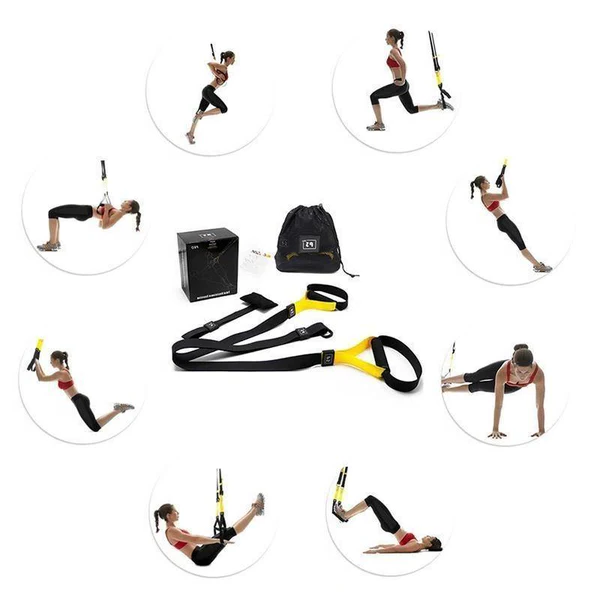 Suspension trainer banden voor full-body training thuis