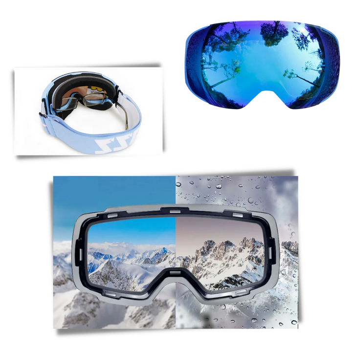 Sneeuw skibril met lens bundle