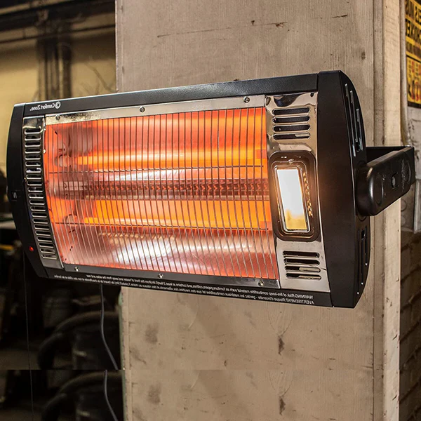 Hollevo™ Infrarood terrasverwarmer 1500 W voor aan de muur