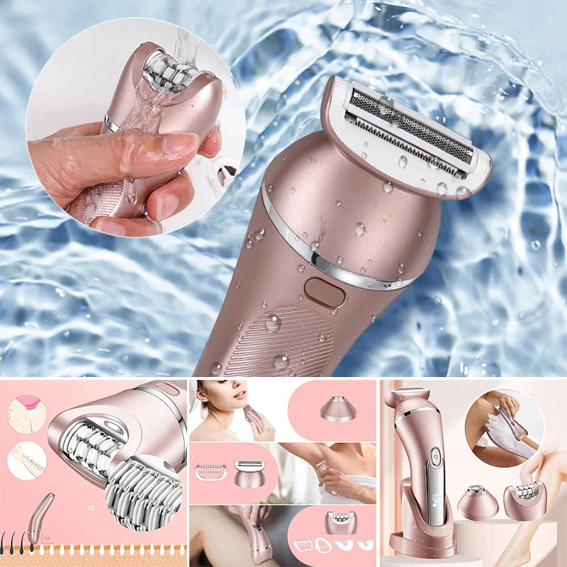 Waterdicht 3-in-1 ladyshave scheerapparaat, oplaadbaar via USB