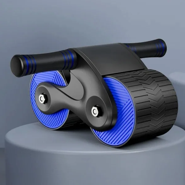Hollevo™ Buikspierwiel met dubbele veerterugslag en telefoonhouder