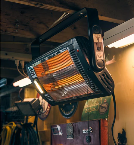 Hollevo™ Infrarood terrasverwarmer 1500 W voor aan de muur