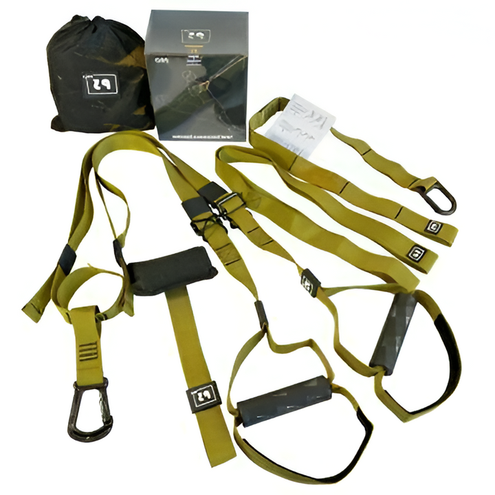 Suspension trainer banden voor full-body training met eigen gewicht