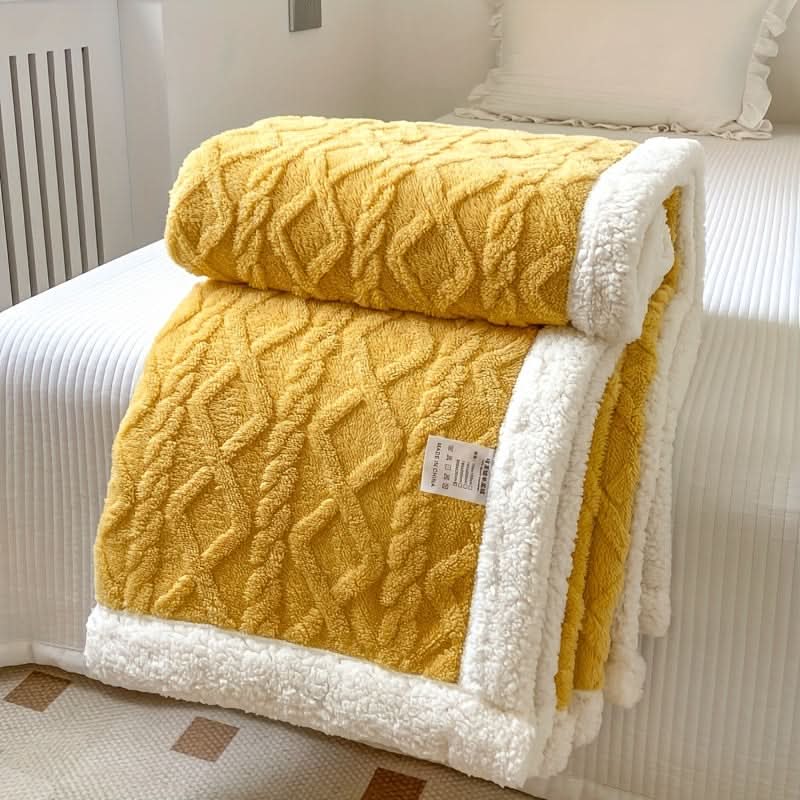 Zacht comfort deken voor bed, bank, en reizen