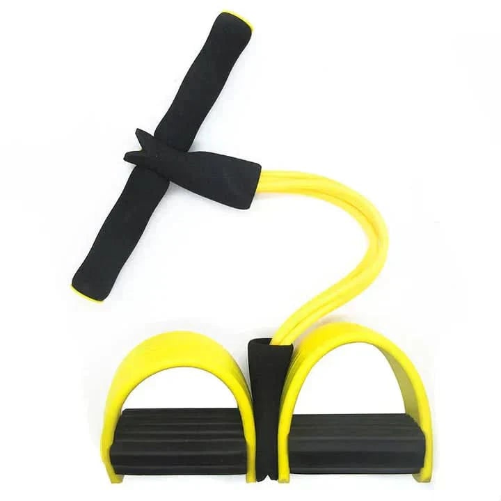Hollevo™ Draagbare weerstandsband met voetpedalen en antislip grepen