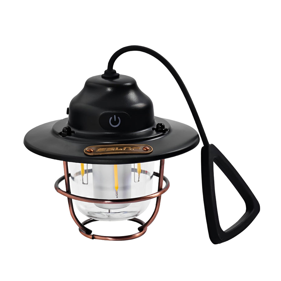 Oplaadbare vintage hanglamp met zeven lichtstanden en USB