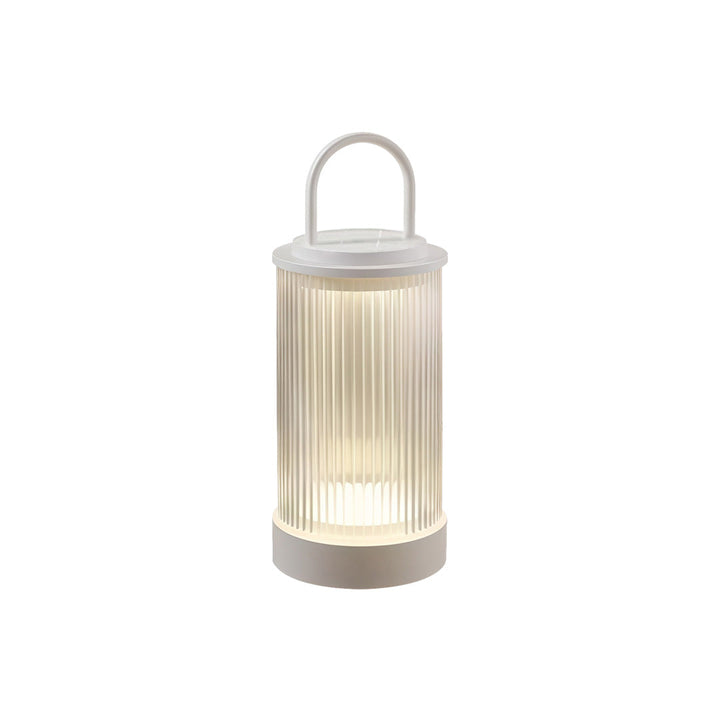 Moderne draagbare terraslamp met warm ledlicht en IP65