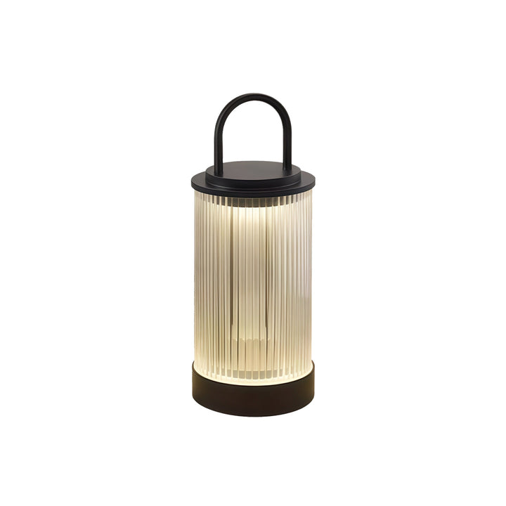 Moderne draagbare terraslamp met warm ledlicht en IP65