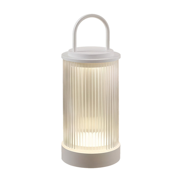 Moderne draagbare terraslamp met warm ledlicht en IP65