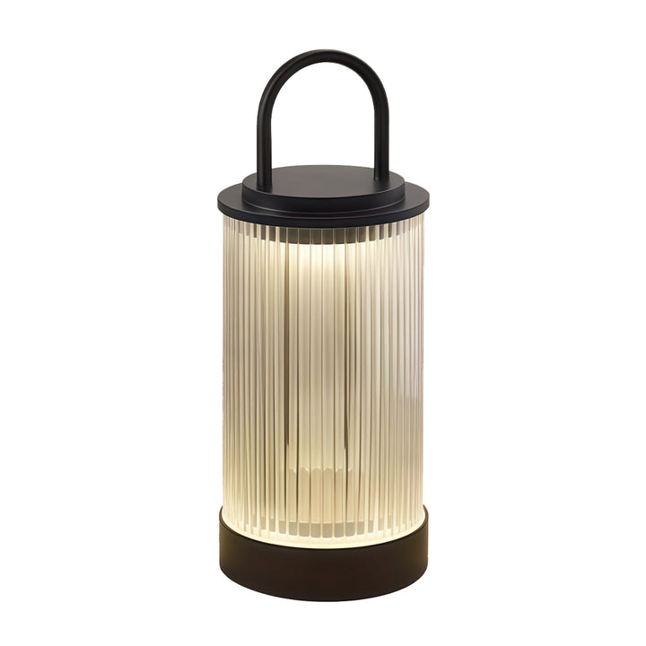 Moderne draagbare terraslamp met warm ledlicht en IP65
