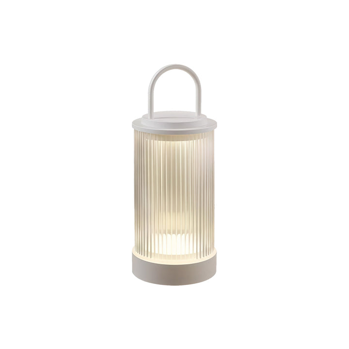 Moderne draagbare terraslamp met warm ledlicht en IP65