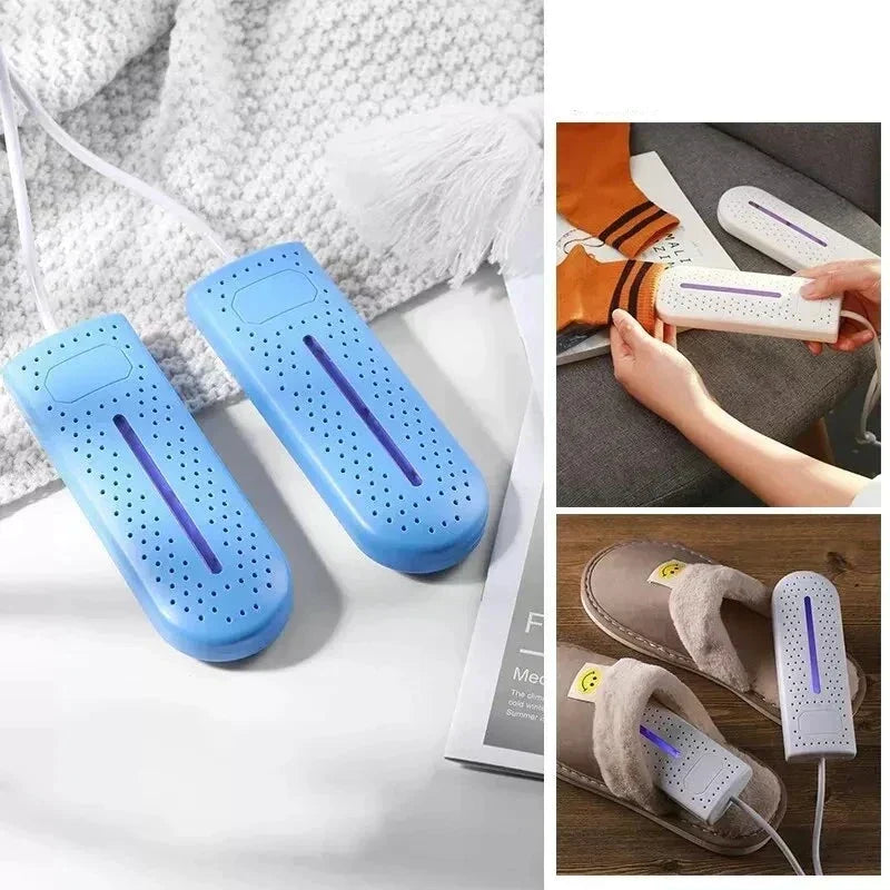 Hollevo™ Draagbare schoenendroger met UV-licht en zachte warmte van 65 °C