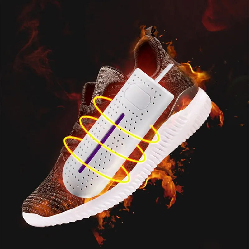 Hollevo™ Draagbare schoenendroger met UV-licht en zachte warmte van 65 °C