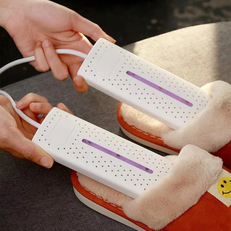 Hollevo™ Draagbare schoenendroger met UV-licht en zachte warmte van 65 °C