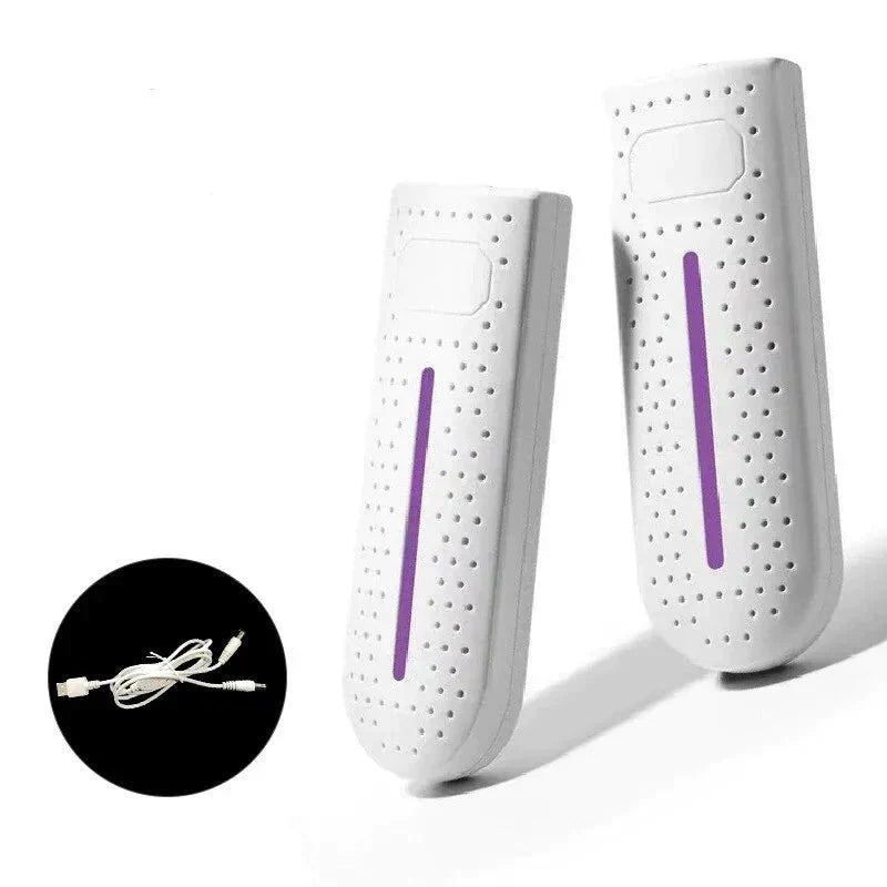 Hollevo™ Draagbare schoenendroger met UV-licht en zachte warmte van 65 °C