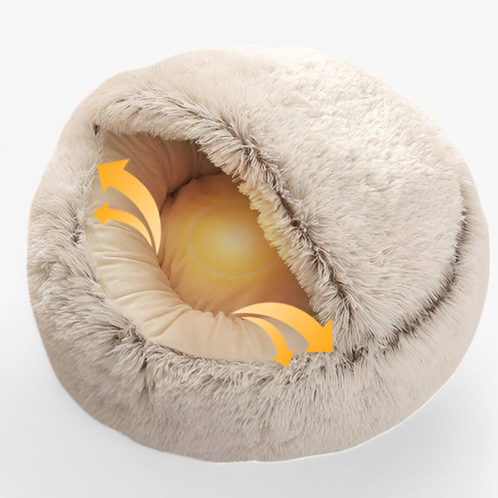 Zacht winter huisdier bed met wasbaar bedekken en niet – uitglijden basis