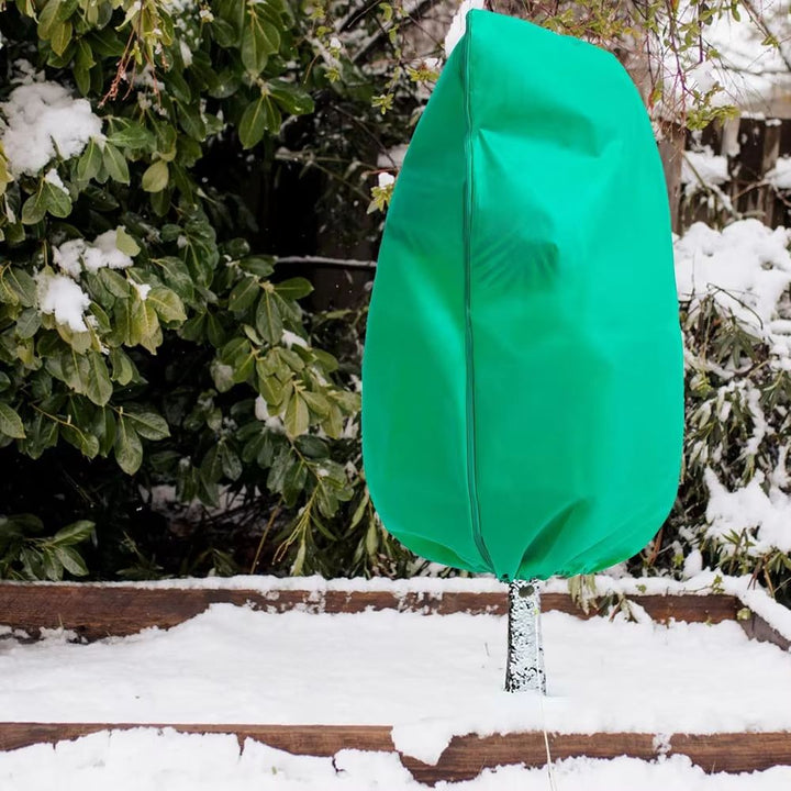 Hollevo™ Ademende vorsthoes voor planten met rits en trekkoord