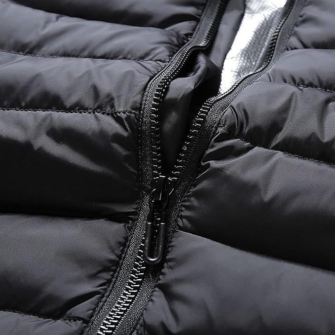 Hollevo™ Verwarmde pufferjas met capuchon en 9 warmtezones