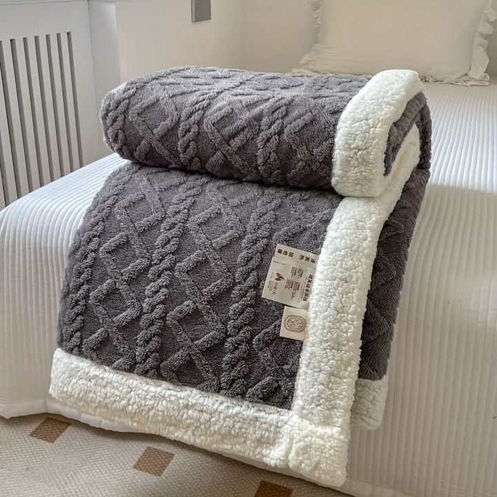 Zacht comfort deken voor bed, bank, en reizen