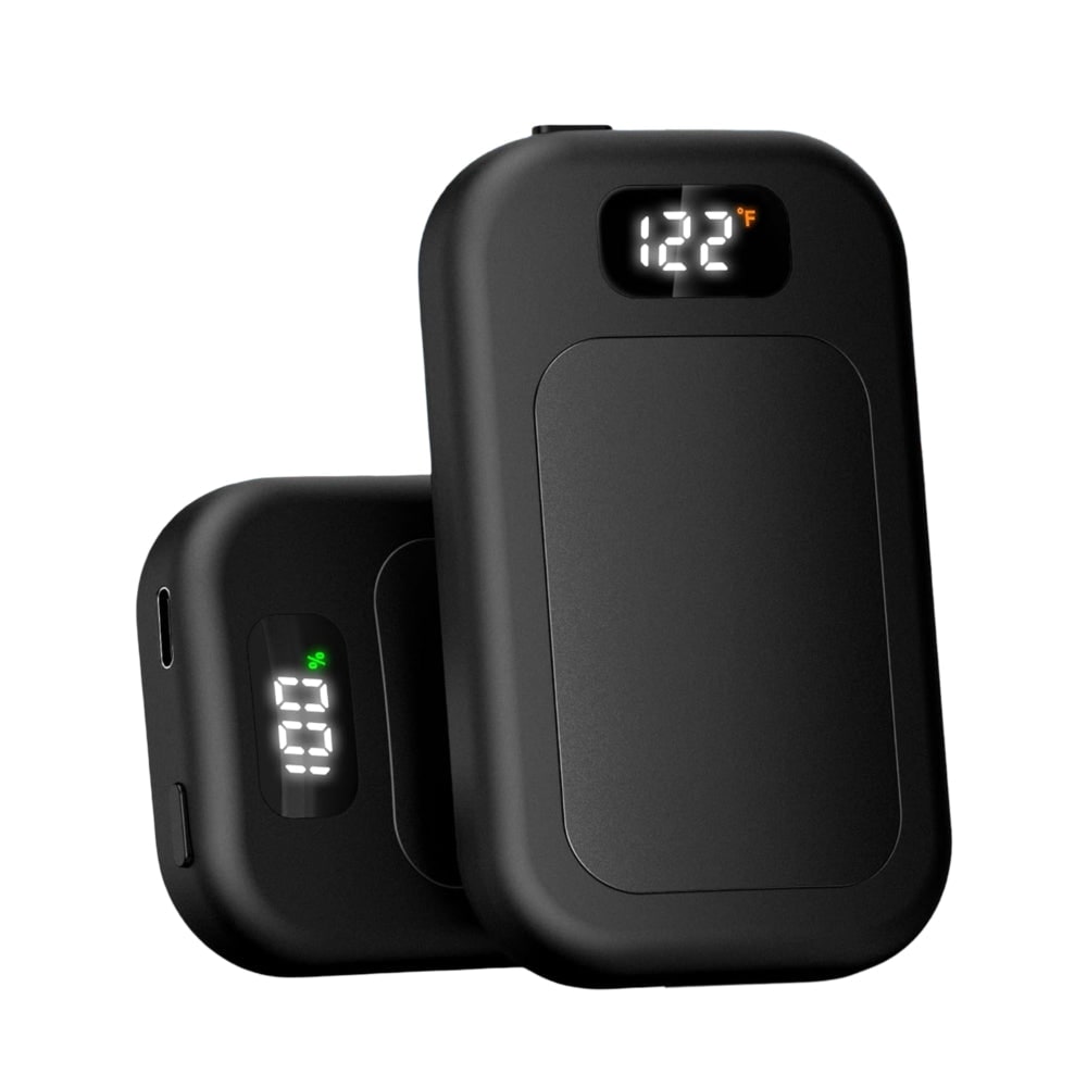 Hollevo™ Oplaadbare handwarmer met led-display en 3 standen