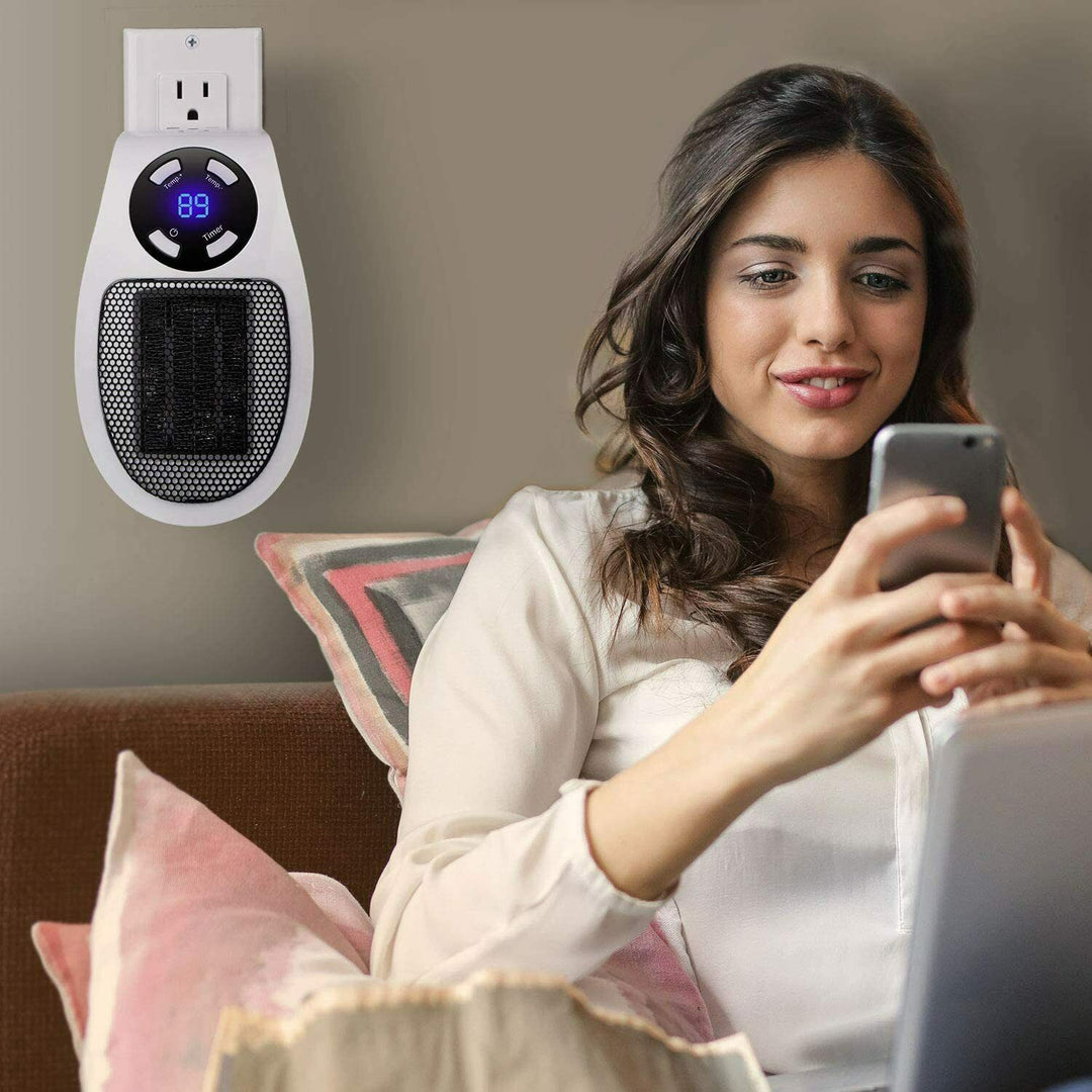 Hollevo™ Stopcontactkachel met ledscherm en afstandsbediening