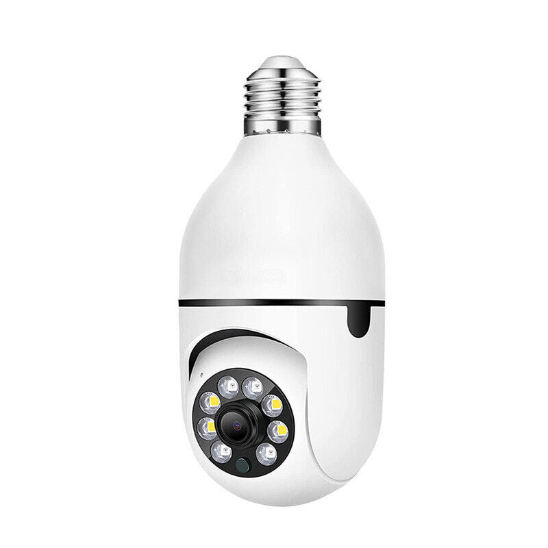Wifi-beveiligingscamera in een lamp met nachtzicht