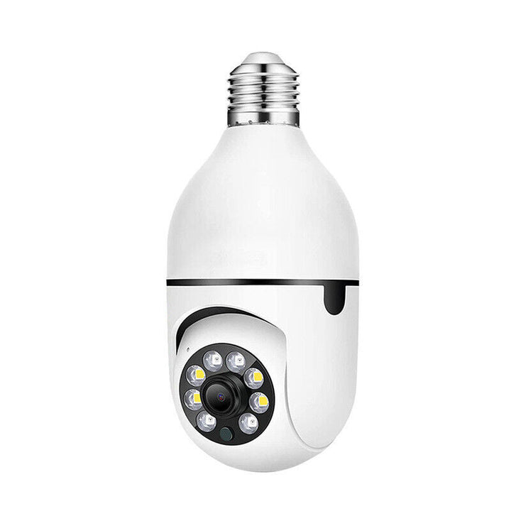Wifi-beveiligingscamera in een lamp met nachtzicht