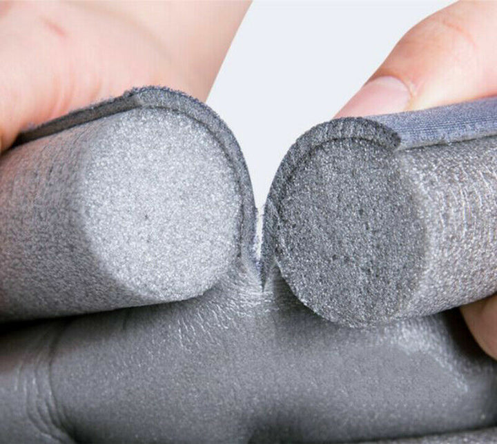 Tochtstopper voor onder de deur, dubbelzijdig en op maat te knippen