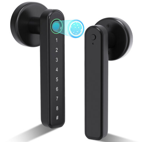 Hollevo™ Slim deurslot met vingerafdruk, app-bediening en code