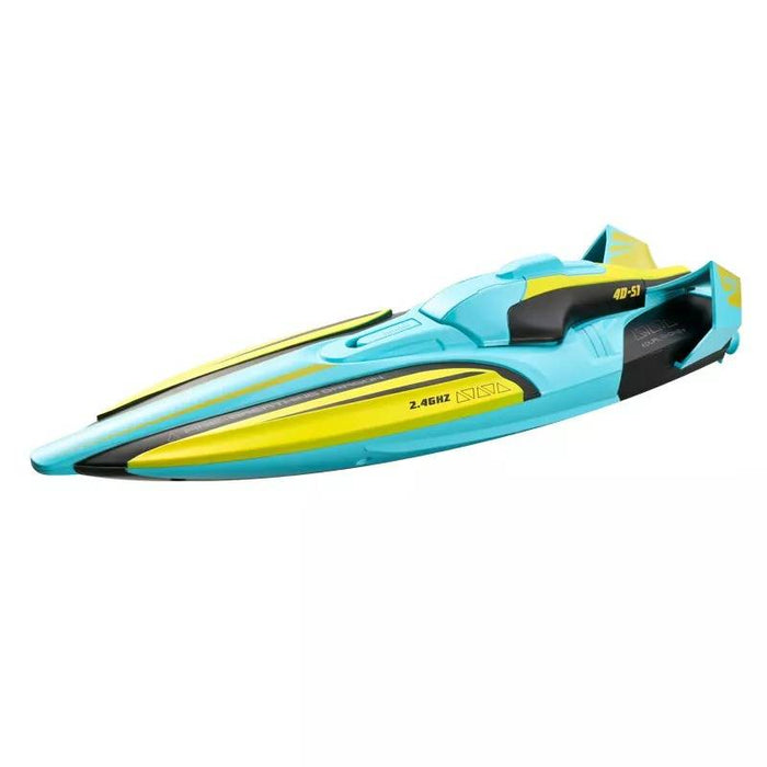 Hollevo™ Snelle RC boot met twee motoren en ledverlichting, 35 km/u