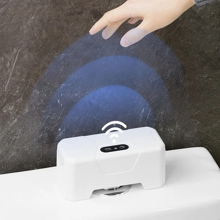 Hollevo™ Aanraakloze toiletspoeler met infraroodsensor en accu