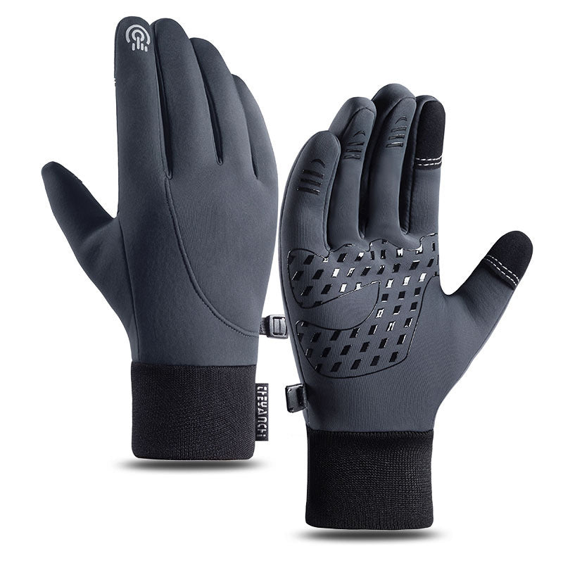 Thermische herenhandschoenen met antislip palm en touchscreen