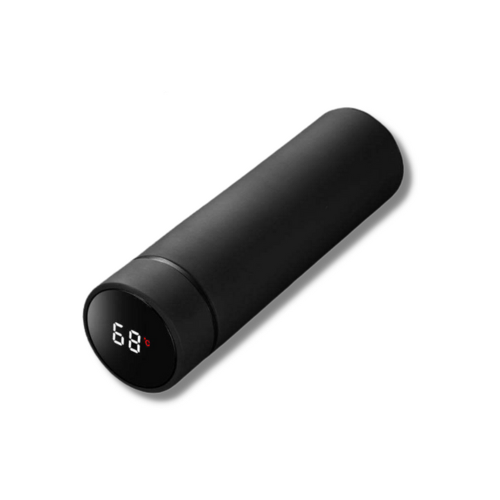 Slimme thermosfles met digitaal temperatuurdisplay