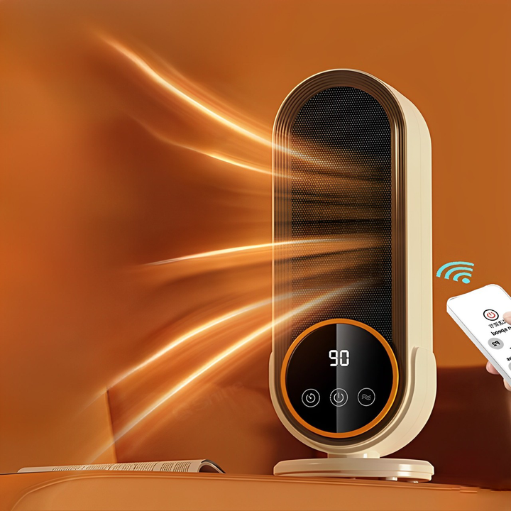 Hollevo™ Compacte keramische mini-kachel met afstandsbediening