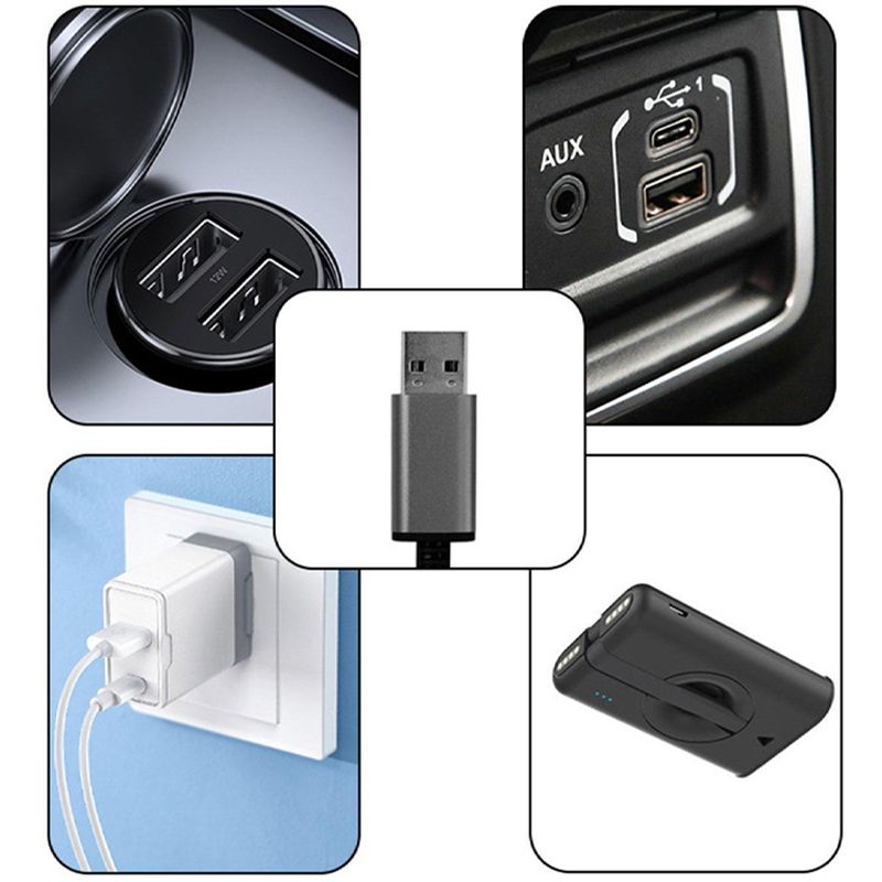 USB verwarmd stoel kussen
