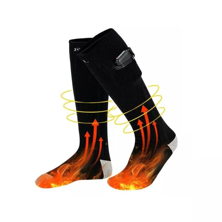 Hollevo™ Oplaadbare verwarmde sokken met 3 warmtestanden